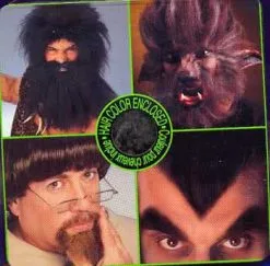 Theater Haare Deluxe Weiß