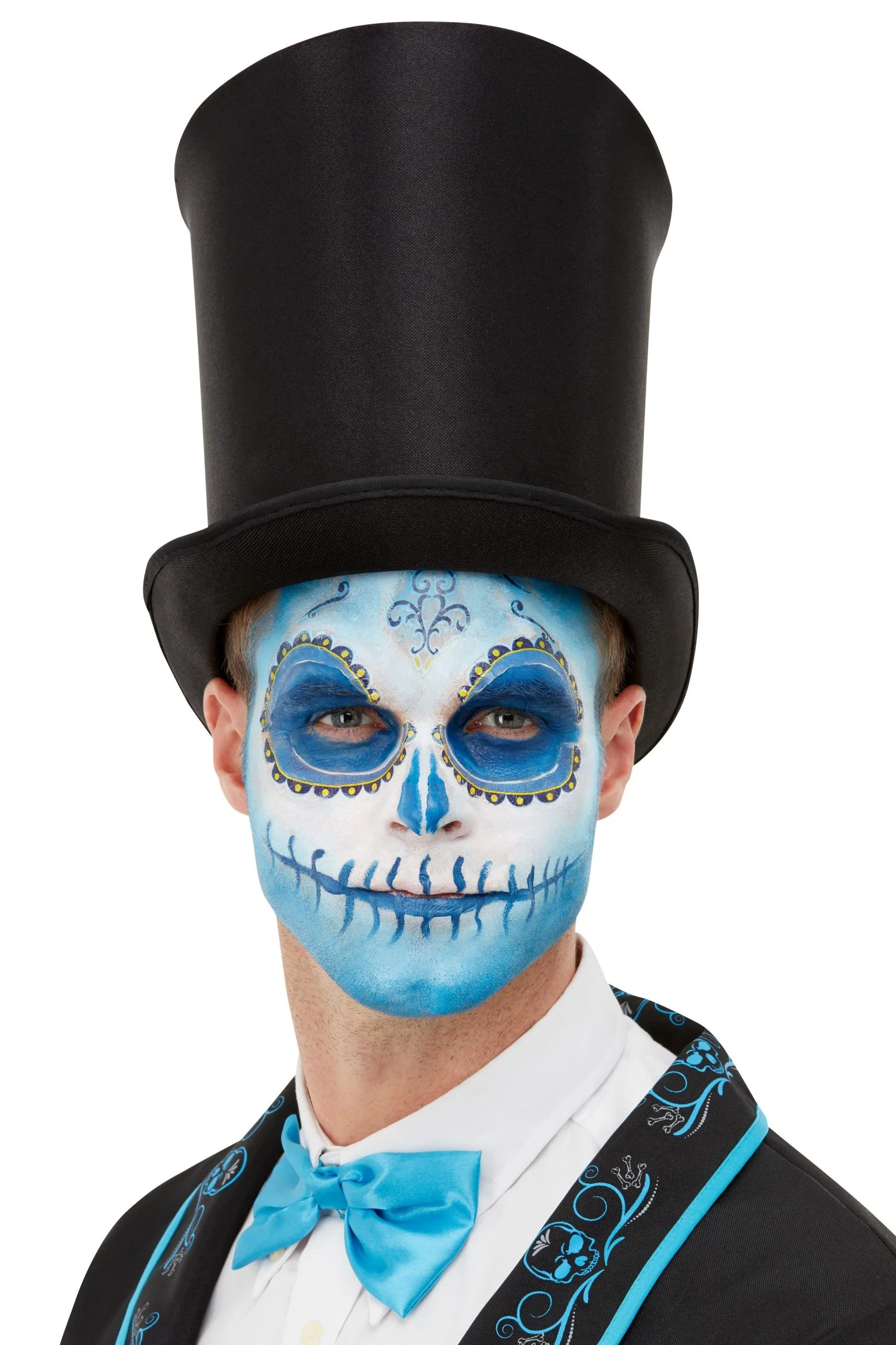 Day Of The Dead FX Make Up Set Blau