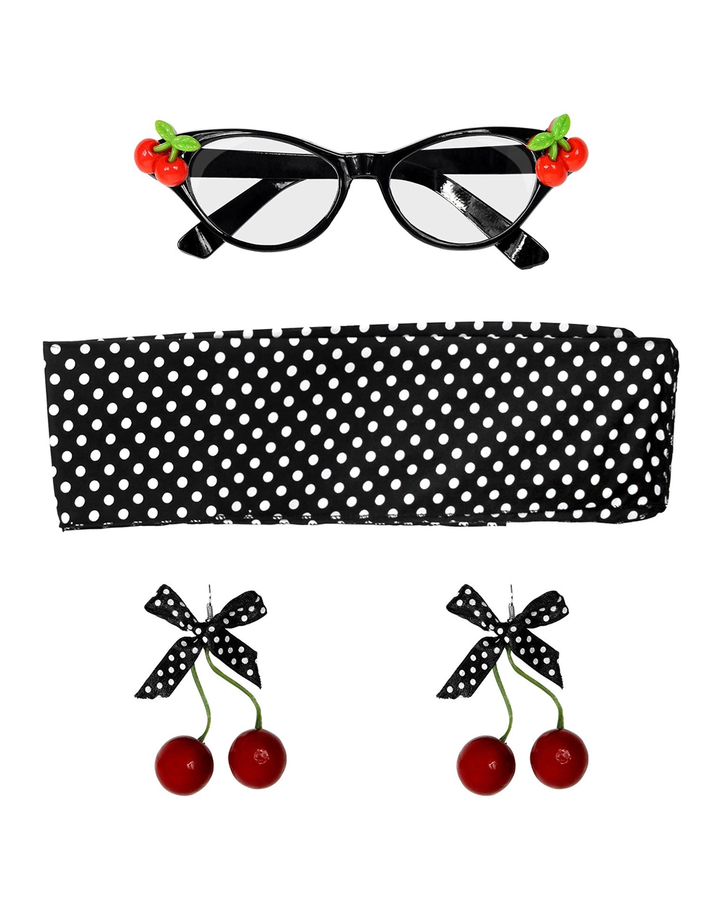 50er Jahre Accessoire Set Als Kostüm Zubehör