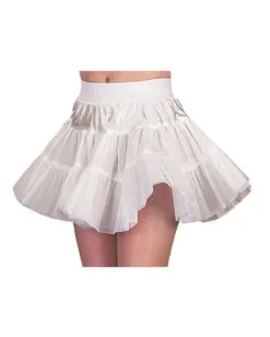 50s Petticoat Weiß Steif