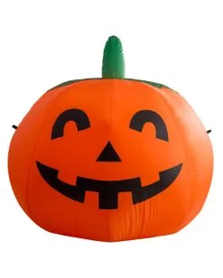 Aufblasbarer Kürbis Mit Ventilator & Licht 120cm