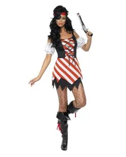Aufreizende Piratin Kostüm