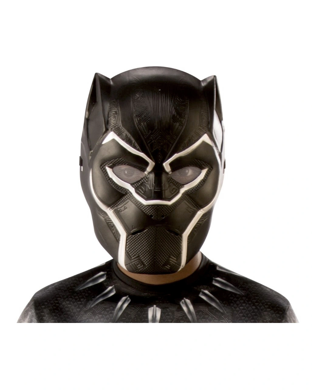 Black Panther Halbmaske Für Kinder