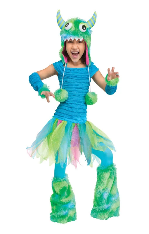 Blue Beastie Kleinkinderkostüm