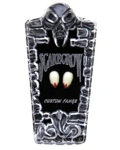 Blutige Scarecrow Lady Fangs Vampir Eckzähne