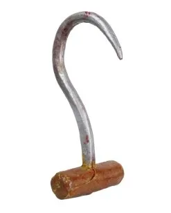 Blutiger Schlachterhaken Polsterwaffe