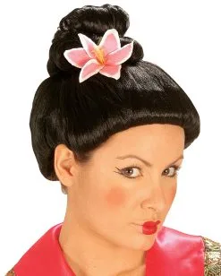 Japanische Perücke Mit Blume