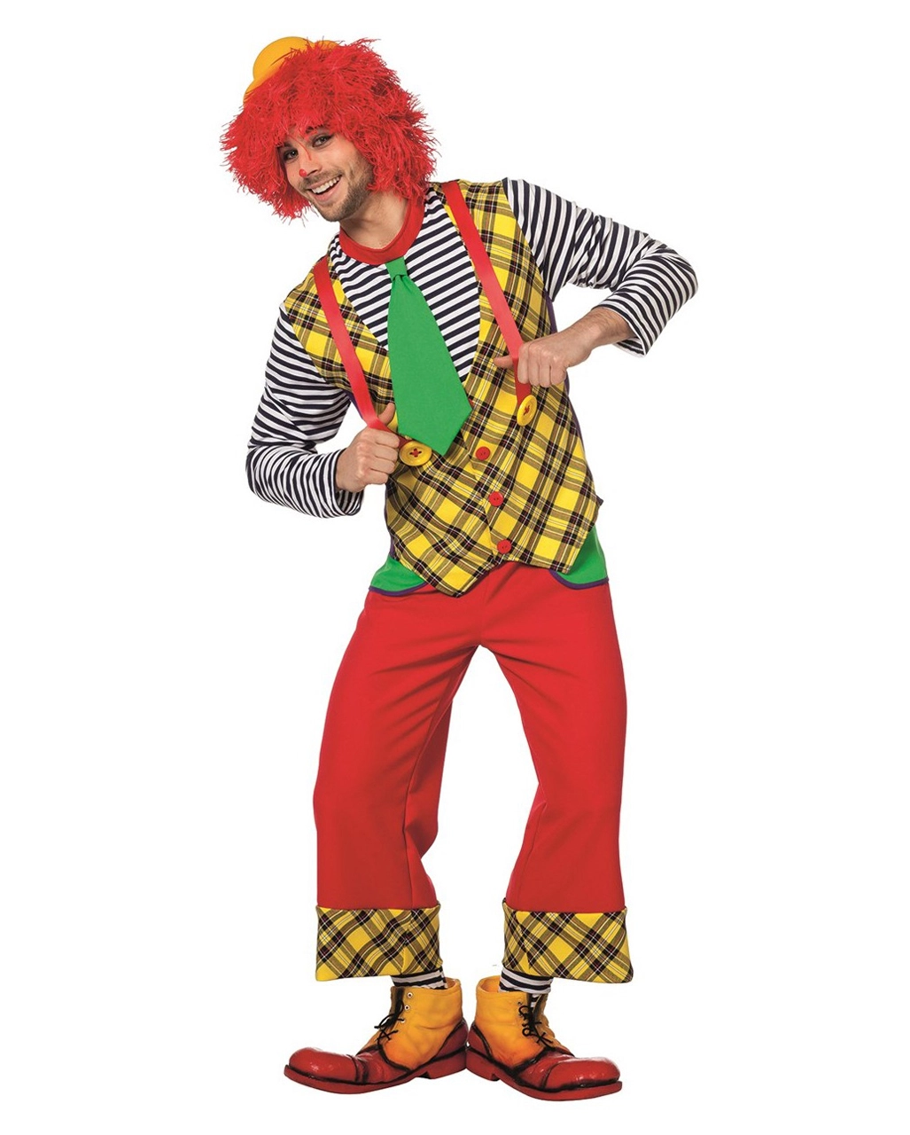 Clown Oleg Herren Kostüm