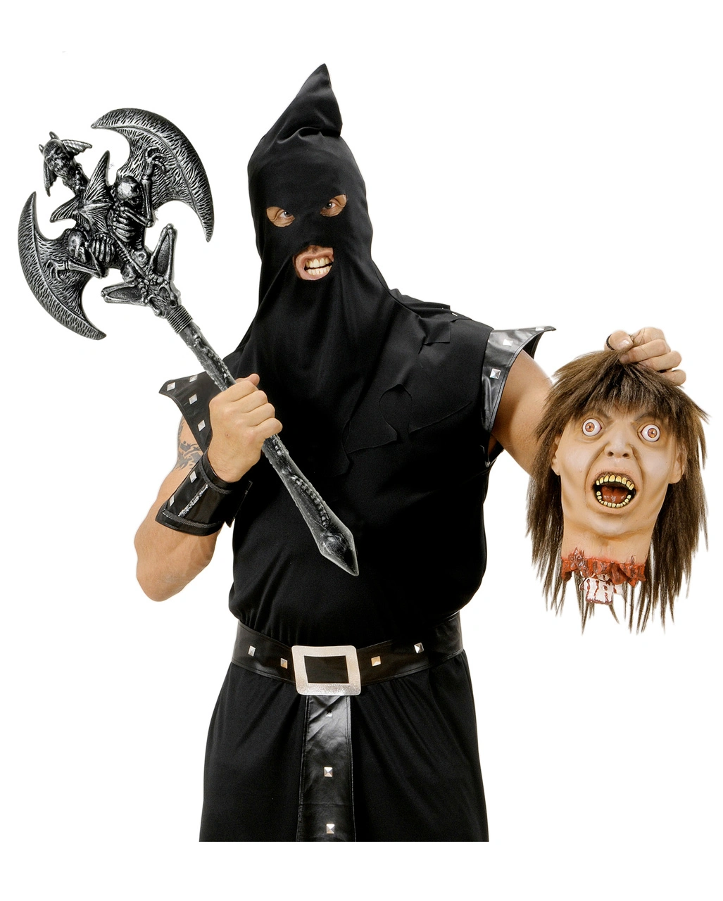 Dämonische Horror Doppelaxt – Bild 2