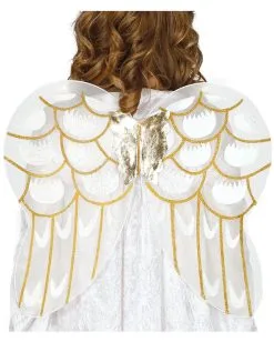 Engels Flügel Weiß/gold