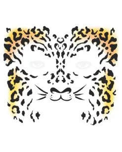 Face Tattoo Gepard