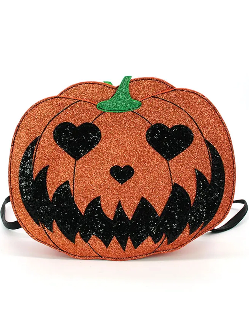 Glitzernder Jack O'Lantern Rucksack – Bild 3