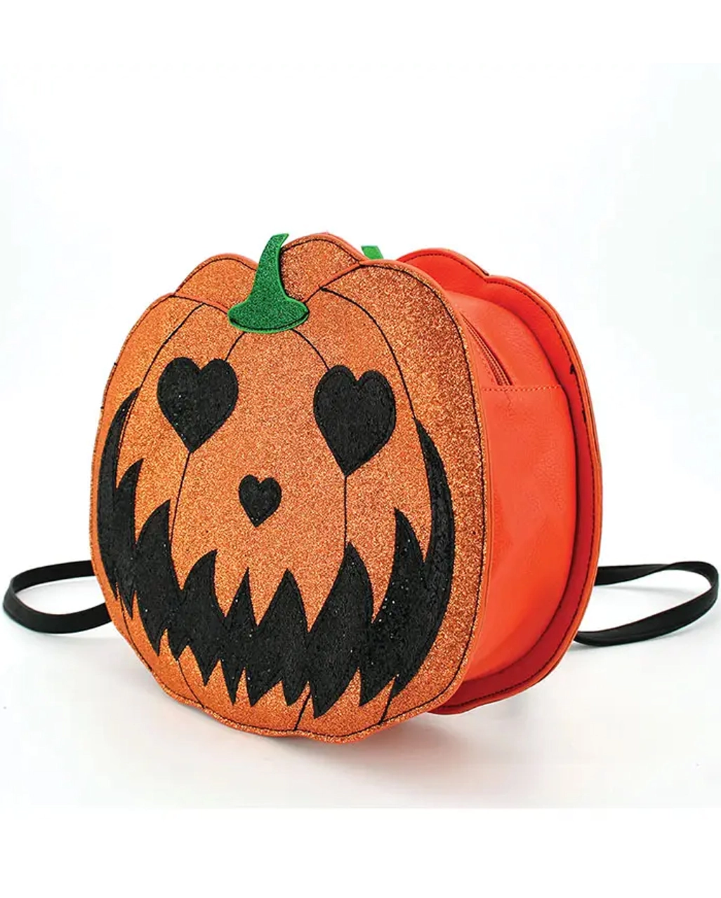 Glitzernder Jack O'Lantern Rucksack – Bild 4