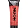 Glow In The Dark Make-up Neon Rot