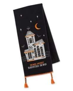 Halloween Geschirrtuch Home Sweet Haunted Home