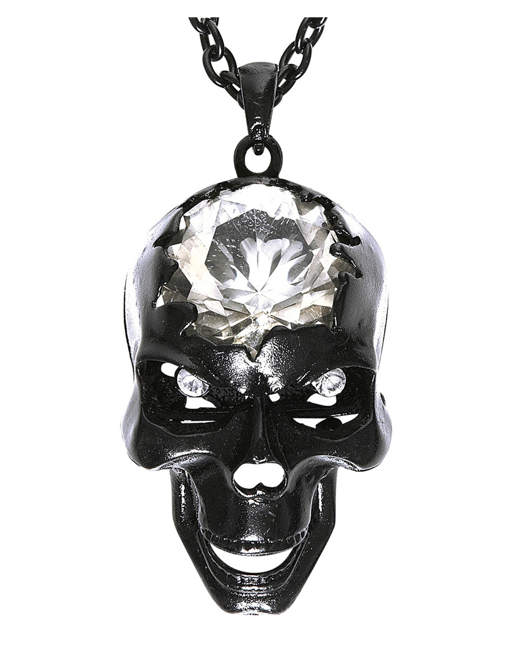 Halskette Mit Totenkopf Anhänger