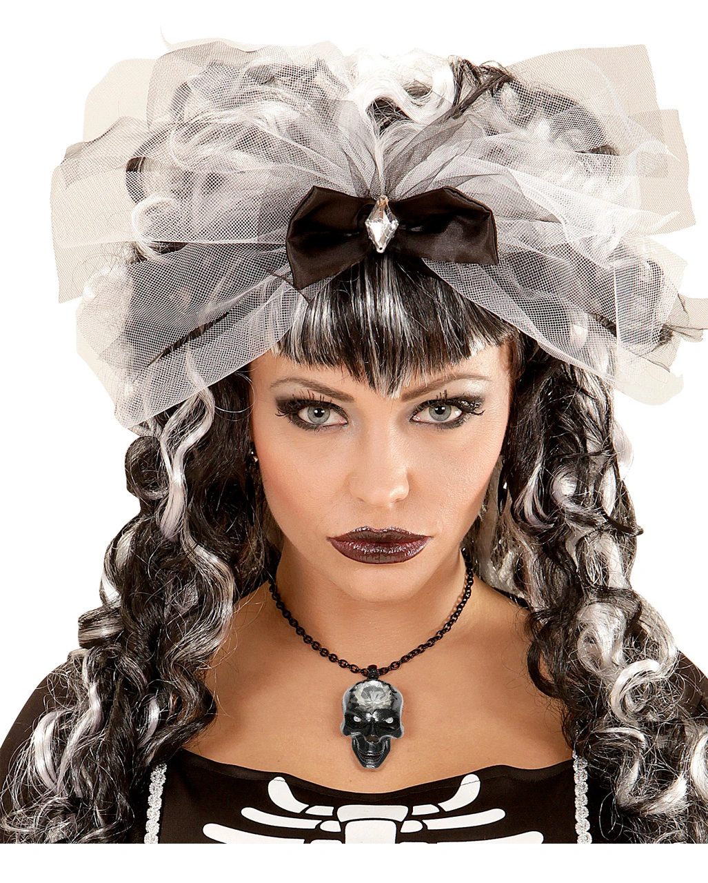 Halskette Mit Totenkopf Anhänger – Bild 3