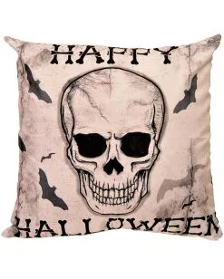 Happy Halloween Skull Kissenhülle 45x45cm