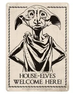Harry Potter Dobby Metallschild DIN A5