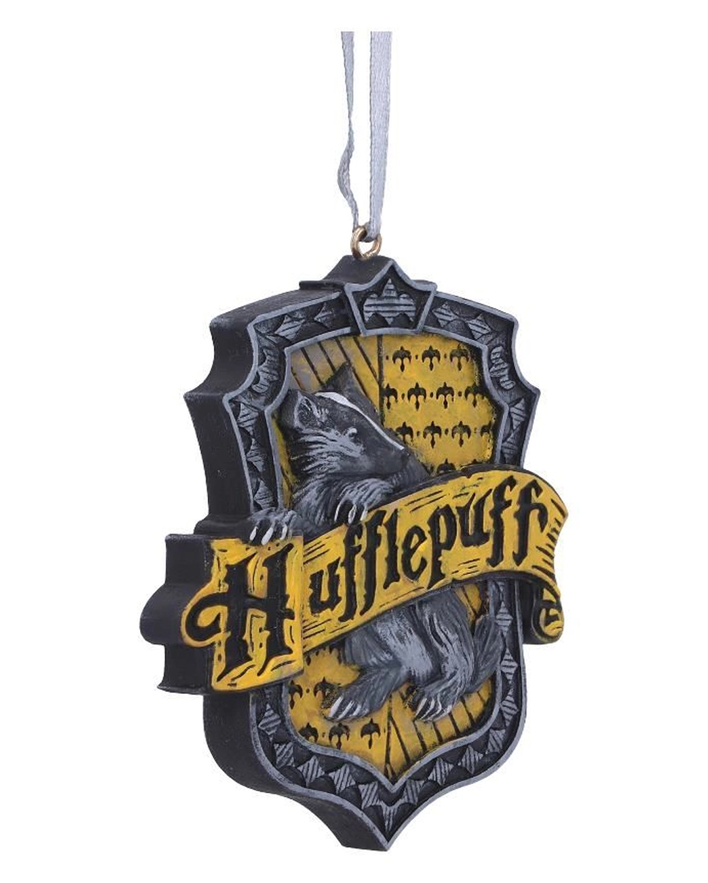 Harry Potter Hufflepuff Hauswappen Hänge-Ornament 8cm – Bild 4