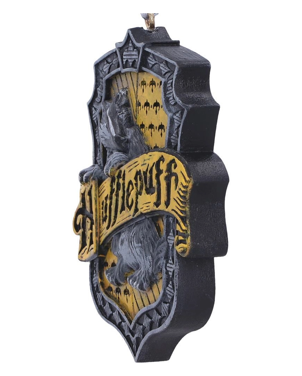 Harry Potter Hufflepuff Hauswappen Hänge-Ornament 8cm – Bild 6