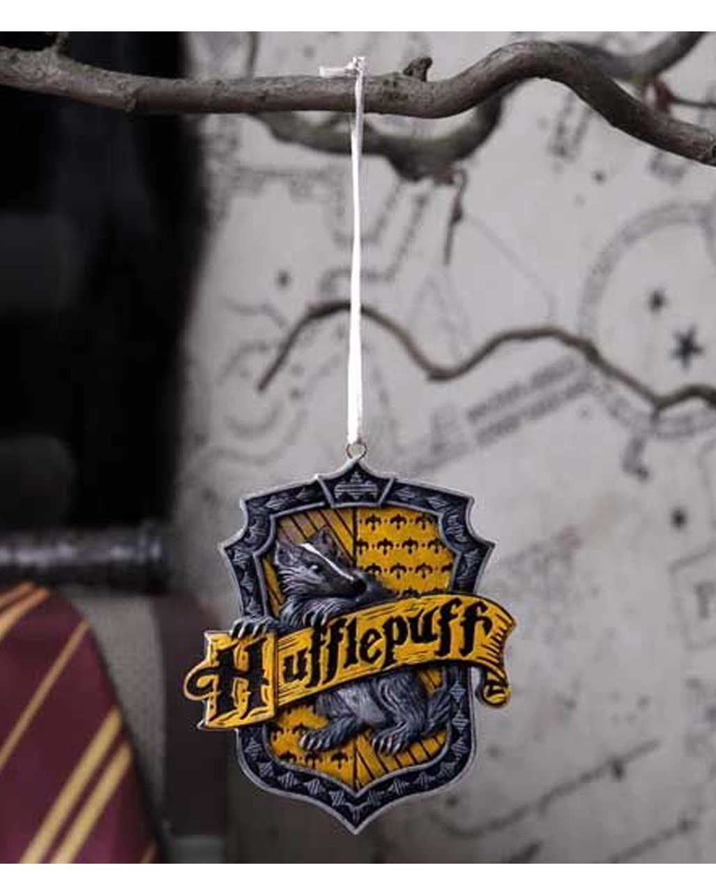 Harry Potter Hufflepuff Hauswappen Hänge-Ornament 8cm – Bild 7
