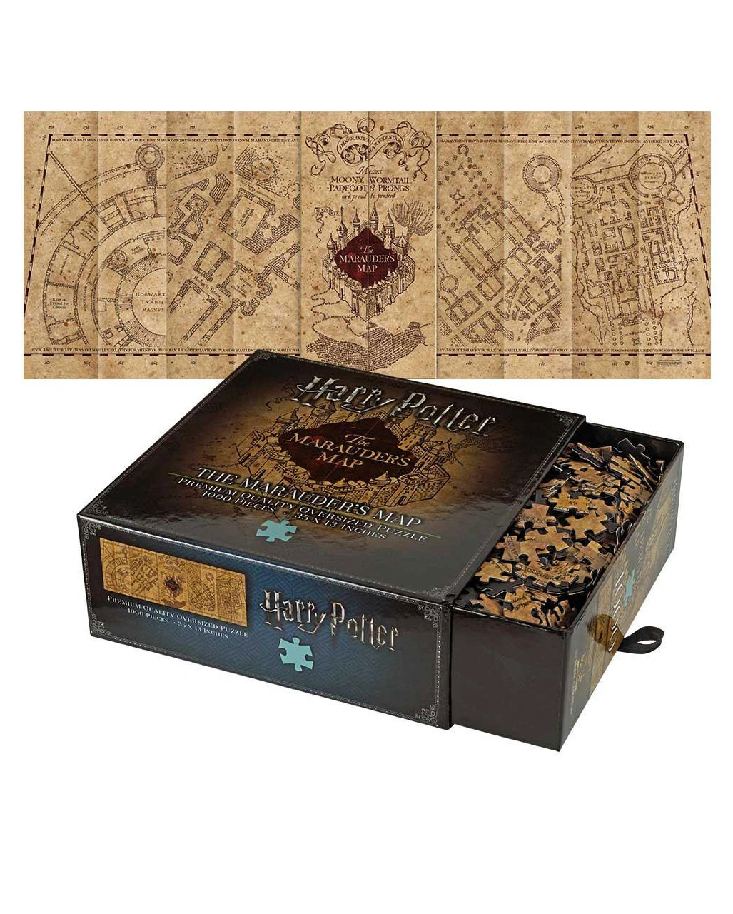 Harry Potter Karte Des Rumtreibers Puzzle 1000 Teile
