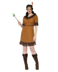 Indianer Squaw Kostüm