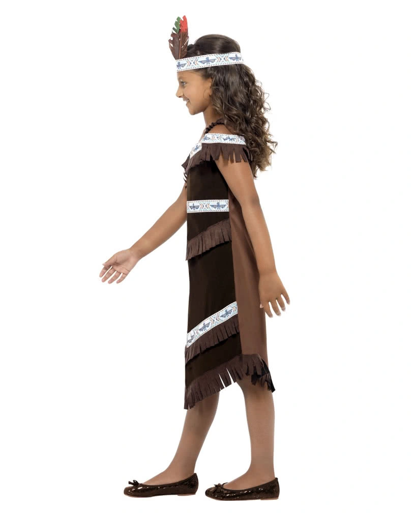 Kleine Squaw Mädchenkostüm – Bild 3