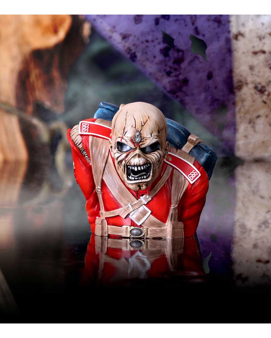 Iron Maiden The Trooper Aufbewahrungsbüste 12cm – Bild 7
