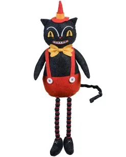 Johanna Parker Pumpkin Peeps Katze Figur