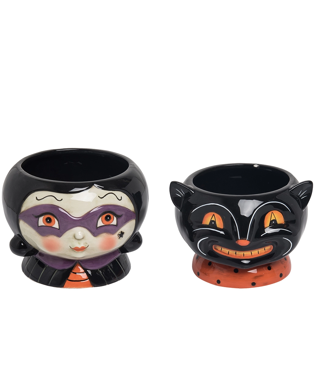 Johanna Parker Snackschale Hexe & Katze 2er Set