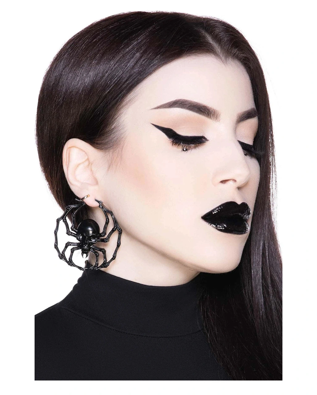 KILLSTAR Deadly Spider Hoop Ohrringe