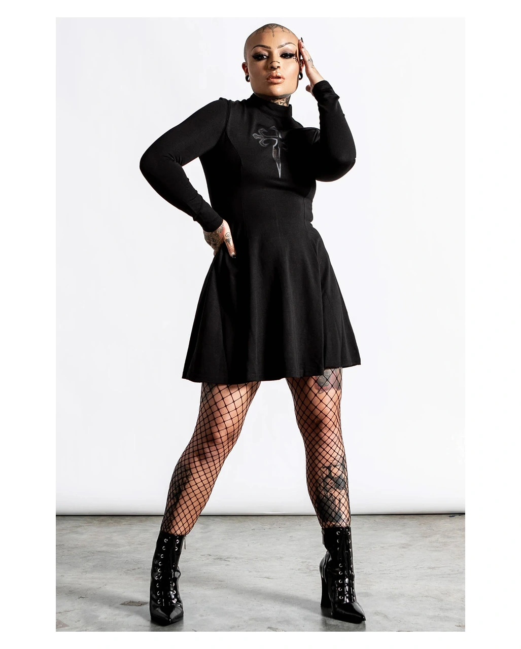 KILLSTAR Evanna Cross Kleid â Bild 4