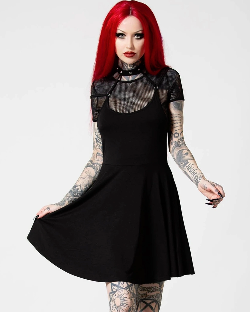 KILLSTAR Rotten Luck Skater Kleid â Bild 4