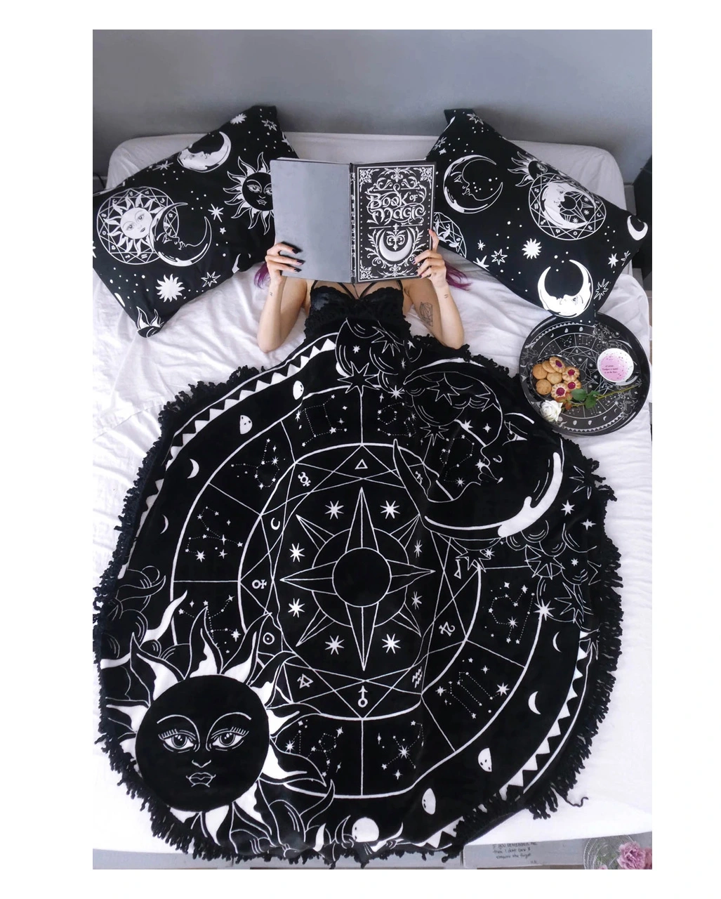 KILLSTAR Sky Spirit Tagesdecke Rund – Bild 2