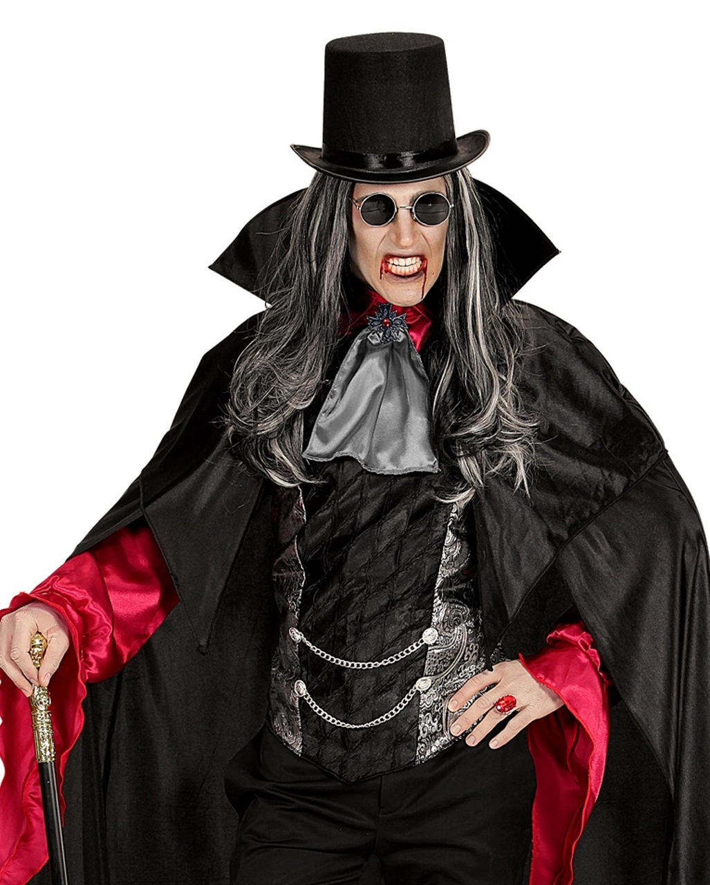 Kostümring Mit Rotem Edelstein – Bild 3