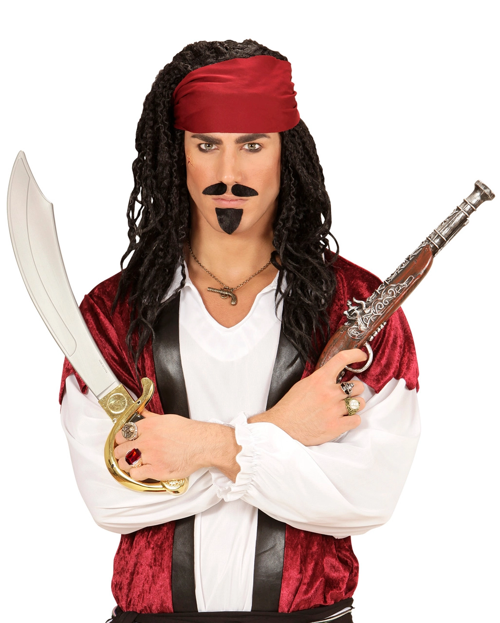 Kostümring Mit Rotem Edelstein – Bild 4