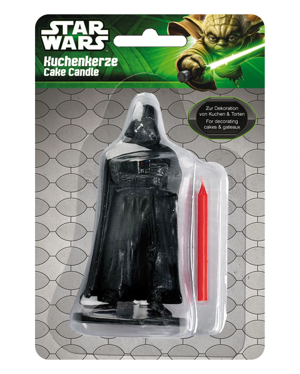 Kuchenkerze Darth Vader