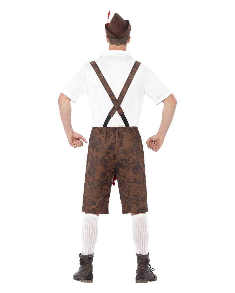 Lederhosen Kostüm Mit Bratwurst-Zipfel – Bild 3