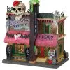 Lemax Spooky Town - The Skull & Rose Tattoo Studio
