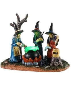 Lemax Spooky Town - Witches Teamwork