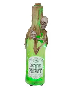 Leuchtende Glas Giftflasche Eye Of Newt 30cm