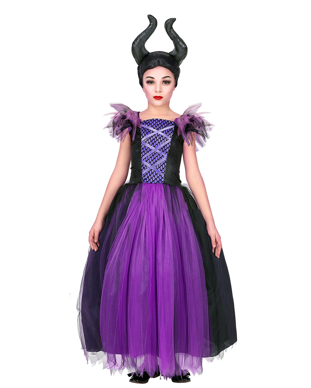 Malefizia Kinderkostüm Mit Kopfschmuck – Bild 3