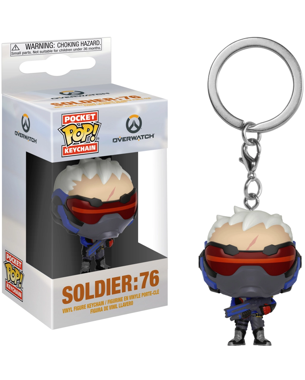 Overwatch Soldier 76 Schlüsselanhänger Pocket POP – Bild 2