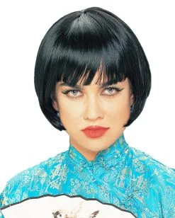 Pagenperücke Schwarz