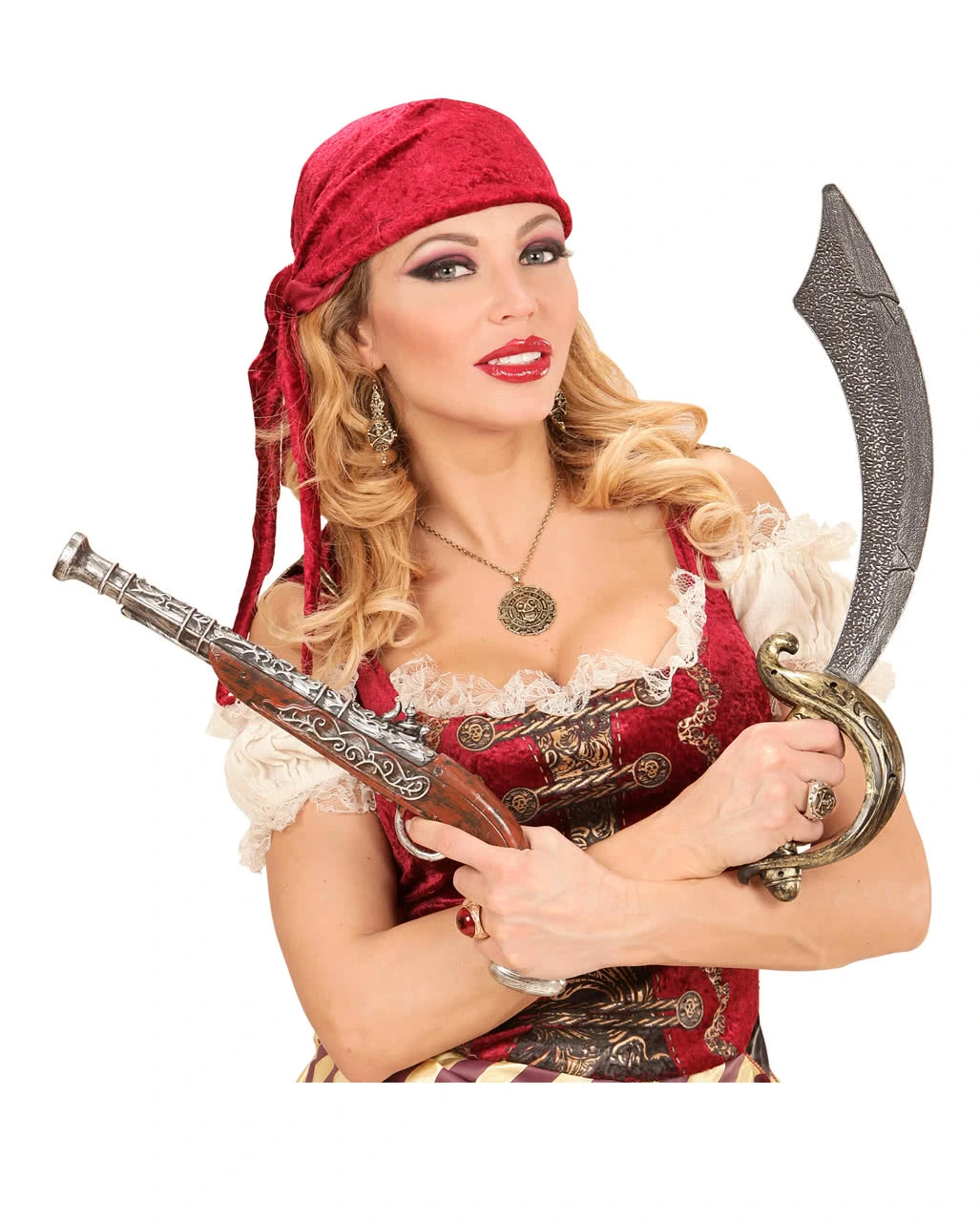 Piraten Amulett Mit Halskette – Bild 3