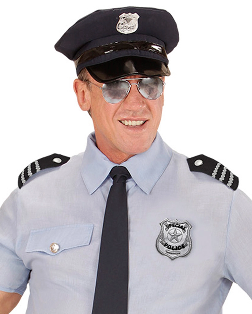 Polizisten Kostümzubehör Set 4-tlg. – Bild 3