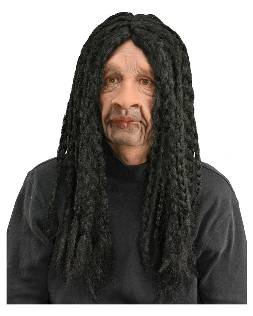 Rasta Maske Mit Dreadlocks
