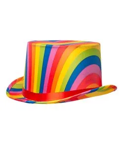 Regenbogen Zylinder Mit Hutband